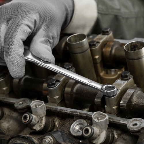 Набор ключей комбинированных, 6-32 мм, 25 шт, CrV, матовый хром Matrix по ценам производителя в Екатеринбурге с доставкой по всей России