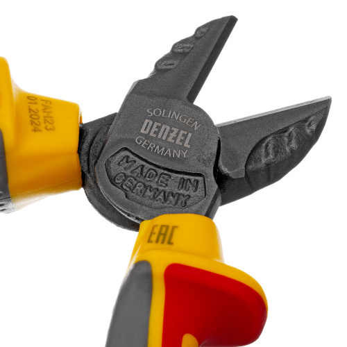 Бокорезы, диэлектрические рукоятки, до 1000 В, трехкомпонентные рукоятки, 160 мм Denzel по ценам производителя в Екатеринбурге с доставкой по всей России