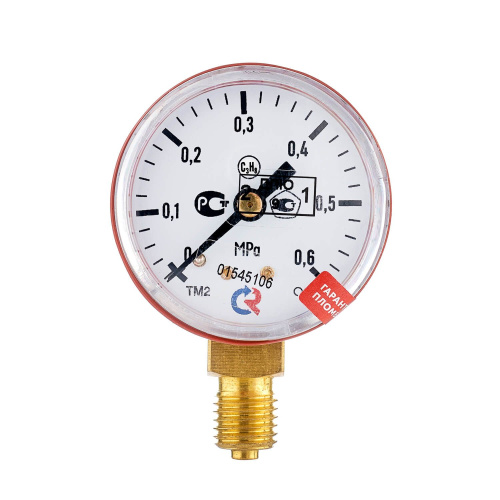 Манометр с поверкой 0,6 МПа, пропан по ценам производителя в Екатеринбурге с доставкой по всей России