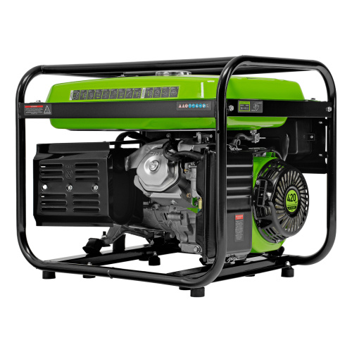 Генератор бензиновый БС-8000Э, 6,6 кВт, 230В, четырехтактный, 25 л, электростартер Сибртех по ценам производителя в Екатеринбурге с доставкой по всей России