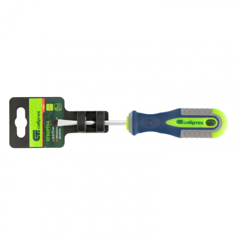 Отвертка, SL5 х 75 мм, CrV, трехкомпонентная рукоятка Сибртех по ценам производителя в Екатеринбурге с доставкой по всей России