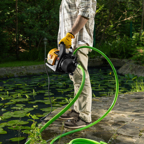 Насосная станция PS500C, 500 Вт, напор 35 м, 2200 л/ч, ресивер 2 л, блок управления Denzel по ценам производителя в Екатеринбурге с доставкой по всей России