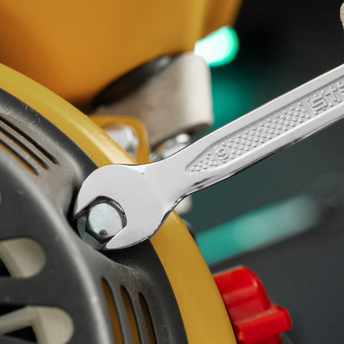 Ключ комбинированный, 9 мм, CrV, антислип Stels по ценам производителя в Екатеринбурге с доставкой по всей России