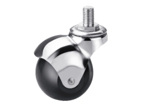 Колесо мебельное поворотное резиновое SCmt 20 40 мм с болтом по ценам производителя в Екатеринбурге с доставкой по всей России