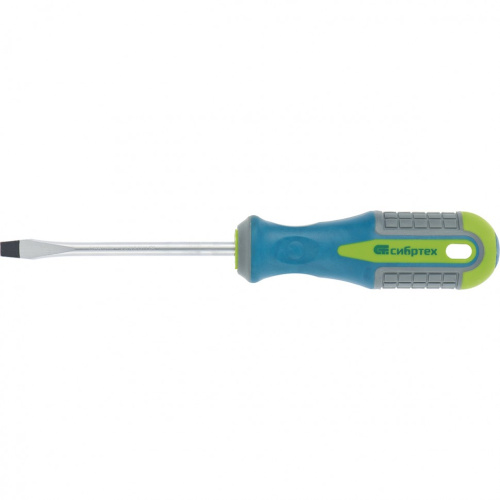 Отвертка, SL4 х 100 мм, CrV, трехкомпонентная рукоятка Сибртех по ценам производителя в Екатеринбурге с доставкой по всей России