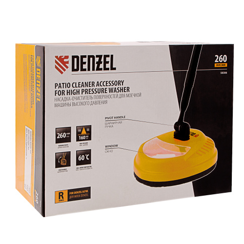 Очиститель поверхностей, насадка для моечных машин высокого давления Denzel по ценам производителя в Екатеринбурге с доставкой по всей России