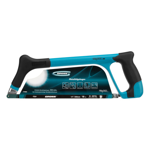 Ножовка по металлу "Piranha", 300 мм, трехкомпонентная металлопластиковая рамка Gross по ценам производителя в Екатеринбурге с доставкой по всей России