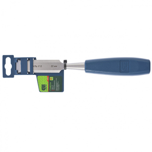 Стамеска, 22 мм, пластиковая рукоятка Сибртех по ценам производителя в Екатеринбурге с доставкой по всей России