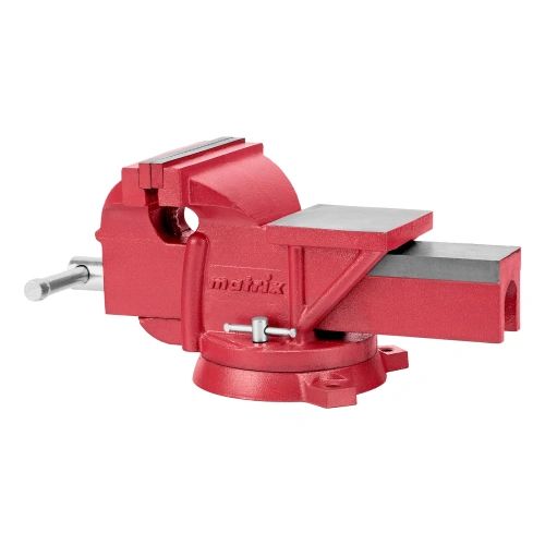 Тиски слесарные, 150 мм, поворотные, с наковальней Matrix по ценам производителя в Екатеринбурге с доставкой по всей России