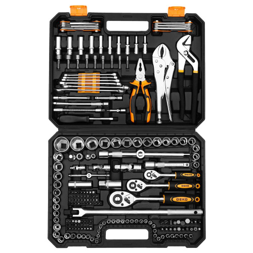 Набор инструментов для дома и авто в кейсе DEKO DKMT213 купить в Москве с доставкой по всей России | ProtosMarket.ru
