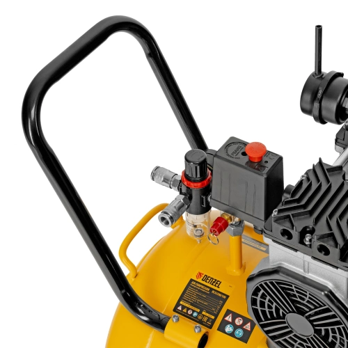 Компрессор безмасляный, малошумный DLS 3300/100, 3300 Вт,3x1100, 100 л, 570 л/мин ,блок управления Denzel по ценам производителя в Екатеринбурге с доставкой по всей России