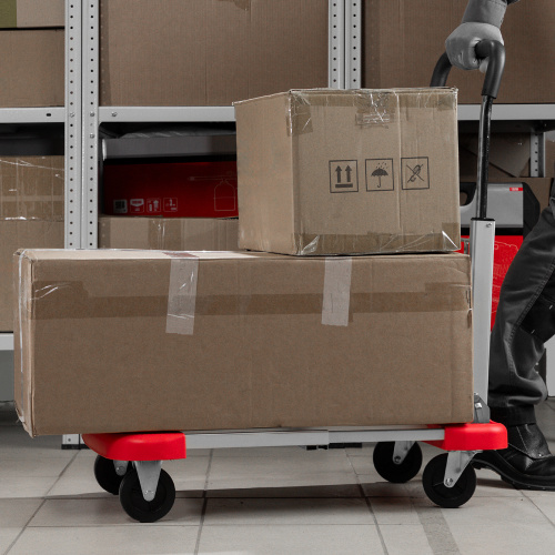 Тележка хозяйственная, телескопическая, грузоподъемность 150 кг Matrix по ценам производителя в Екатеринбурге с доставкой по всей России