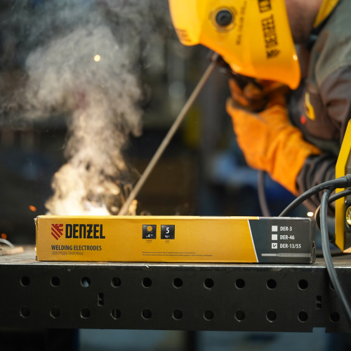 Электроды DER-13/55, диам. 4 мм, 5 кг, основное покрытие Denzel по ценам производителя в Екатеринбурге с доставкой по всей России
