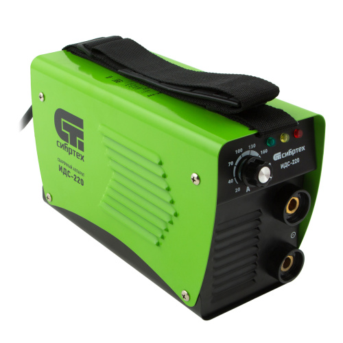 Аппарат инверторный дуговой сварки ИДС-220, 220 А, ПВ 80%, диаметр электрода 1.6-5 мм Сибртех по ценам производителя в Екатеринбурге с доставкой по всей России