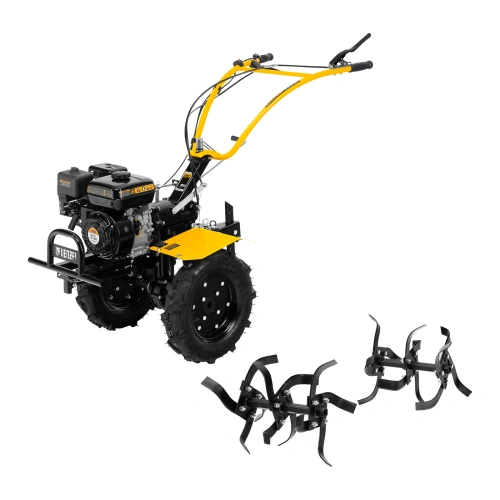 Мотоблок DPT-370X, 7 л.с, дисковое сцепление, ширина 90 см, глубина 35 см, фрез 3 х 4, ВОМ, передачи 3В/1Н Denzel по ценам производителя в Екатеринбурге с доставкой по всей России