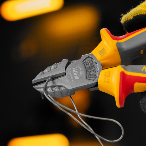 Бокорезы, диэлектрические рукоятки, до 1000 В, трехкомпонентные рукоятки, 180 мм Denzel по ценам производителя в Екатеринбурге с доставкой по всей России