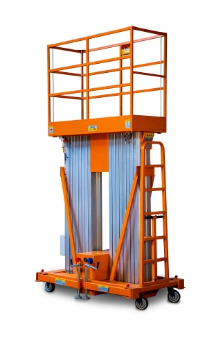 Подъемник мачтовый аккумуляторный 200 кг, 8/10 м, 24/80 В/Ач TOR GTWY8-200S DC 2-мачтовый по ценам производителя в Екатеринбурге с доставкой по всей России