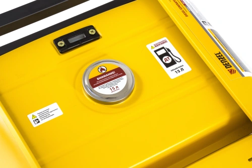 Генератор дизельный DD6300Е, 5.0 кВт, 220 В/50 Гц, 15 л, электростартер Denzel по ценам производителя в Екатеринбурге с доставкой по всей России