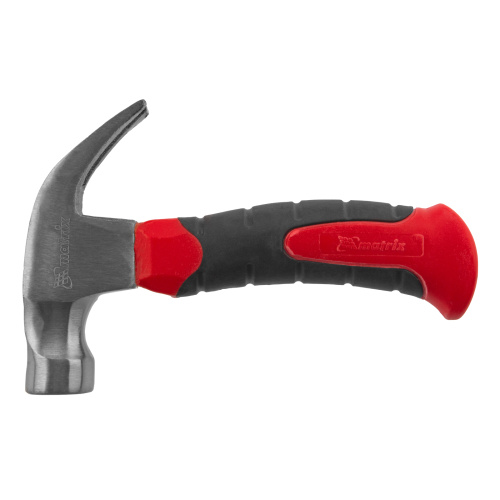 Молоток-гвоздодер мини, боек с магнитом, фибергласовая двухкомпонентная рукоятка, 250 г Matrix по ценам производителя в Екатеринбурге с доставкой по всей России