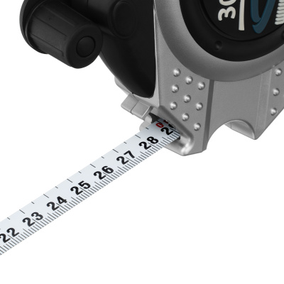 Рулетка геодезическая 30 м х 13 мм, закрытый корпус, металлическая лента, нейлон Gross по ценам производителя в Екатеринбурге с доставкой по всей России