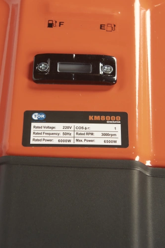 Генератор бензиновый 6,0 кВт 220В 27 л с электростартером и колесами TOR KM8000H по ценам производителя в Екатеринбурге с доставкой по всей России