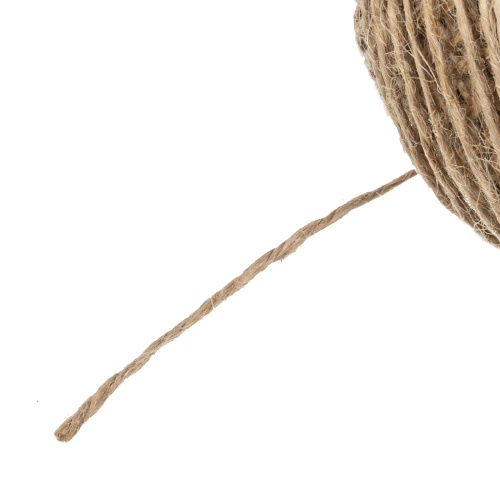 Шпагат джутовый, 1.5 мм, L 100 м, 2-ниточный, Сибртех по ценам производителя в Екатеринбурге с доставкой по всей России