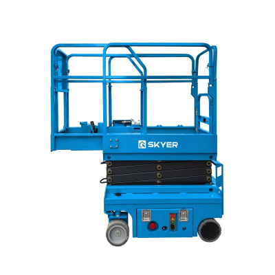 Самоходный ножничный подъемник SKYER PL0624 с выдвижной платформой (узкая база) по ценам производителя в Екатеринбурге с доставкой по всей России