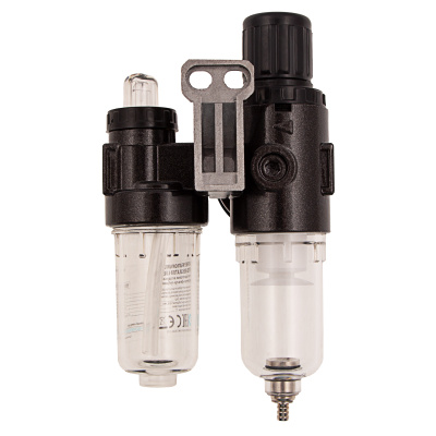 Блок подготовки воздуха регулятор-фильтр-лубрикатор FLR1500, 10 бар, 1500 л/мин, 1/4" Denzel по ценам производителя в Екатеринбурге с доставкой по всей России