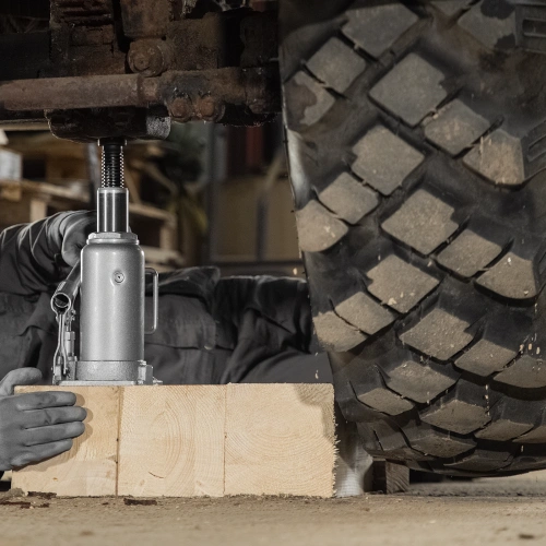 Домкрат гидравлический бутылочный, 12 т, h подъема 230-465 мм Matrix по ценам производителя в Екатеринбурге с доставкой по всей России