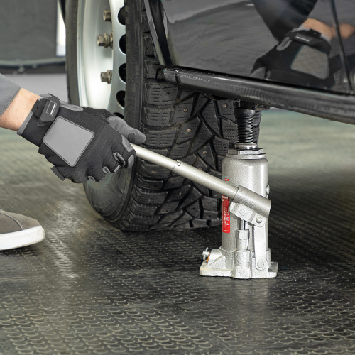 Домкрат гидравлический бутылочный, 5 т, h подъема 197-382 мм, в пластиковом кейсе Matrix по ценам производителя в Екатеринбурге с доставкой по всей России