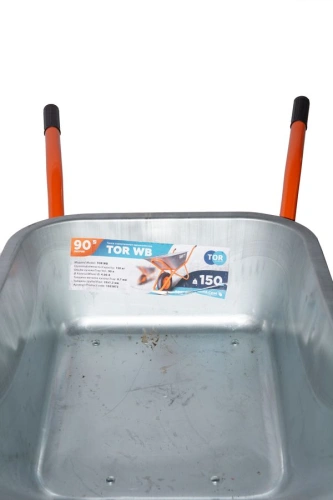 Тачка строительная 90 л 150 кг TOR WB одноколесная по ценам производителя в Екатеринбурге с доставкой по всей России