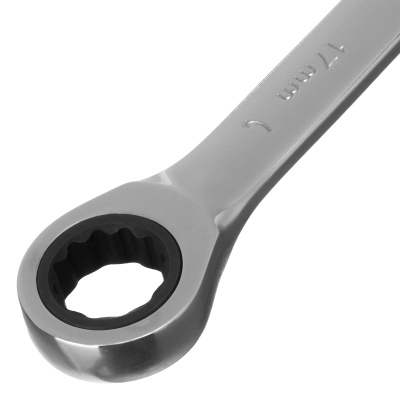 Ключ комбинированный трещоточный, 17 мм, CrV, зеркальный хром Matrix Professional по ценам производителя в Екатеринбурге с доставкой по всей России