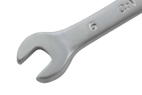 Ключ комбинированный, 6 мм, CrV, матовый хром Matrix по ценам производителя в Екатеринбурге с доставкой по всей России