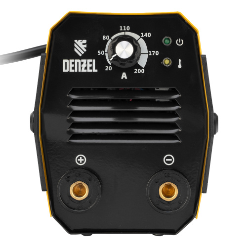 Аппарат инверторный дуговой сварки DS-200 Compact, 200 А, ПВ 70%, диаметр электрода 1.6-5 мм Denzel по ценам производителя в Екатеринбурге с доставкой по всей России