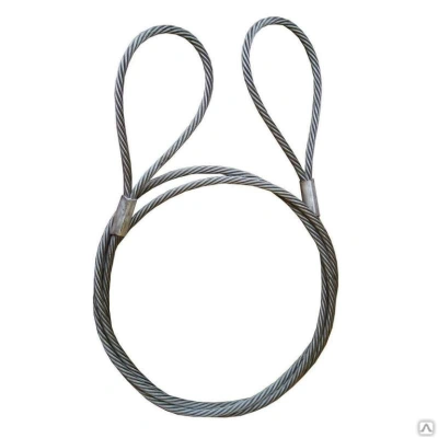 Буксир канатный TOR БТК 19,0 т 4,0 м опрессовка (петля-петля) канат 19,5 мм