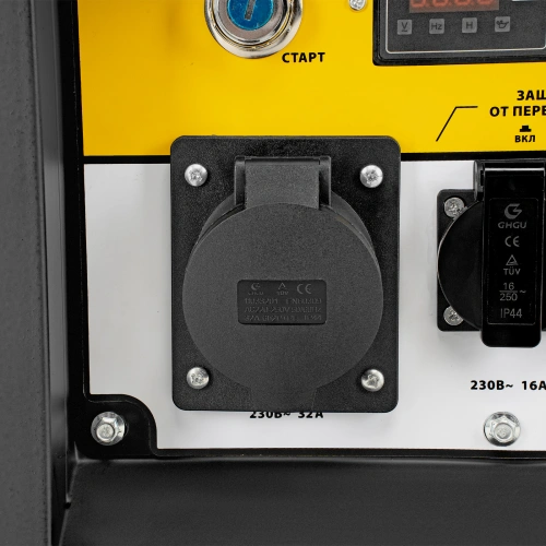 Генератор дизельный DES-55E, 5,5 кВт, 230 В, 11 л, электростартер Denzel по ценам производителя в Екатеринбурге с доставкой по всей России