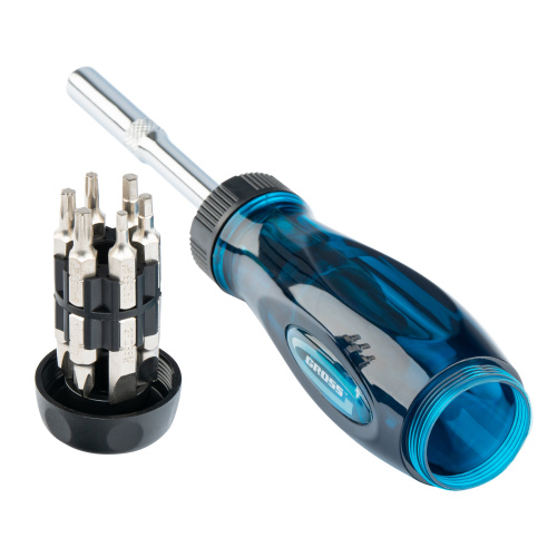 Отвертка реверсивная с удлинителем, трещотка 72 зуба, 12 шт, сталь S2 Gross по ценам производителя в Екатеринбурге с доставкой по всей России