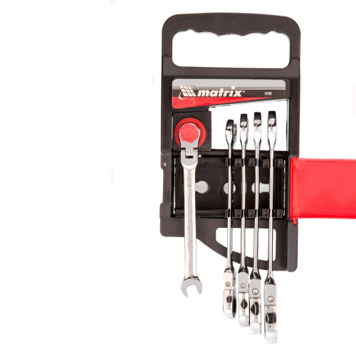 Набор ключей комбинированных, трещоточных шарнирных 5 шт. Matrix по ценам производителя в Екатеринбурге с доставкой по всей России
