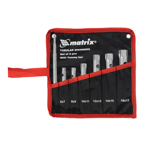 Набор ключей трубчатых торцевых 7 предметов Matrix по ценам производителя в Екатеринбурге с доставкой по всей России