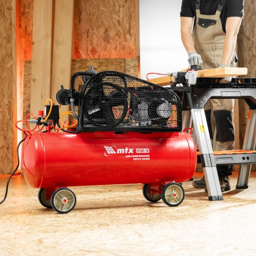 Компрессор воздушный ременный привод КР3000/100  3,0 кВт, 100 литров, 510 л/мин МТХ по ценам производителя в Екатеринбурге с доставкой по всей России