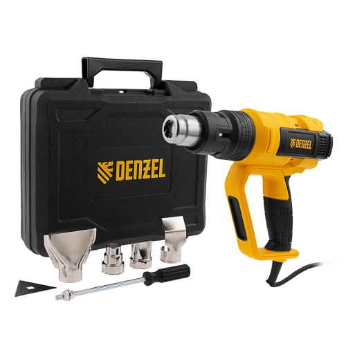 Фен технический HG-2000E, 2000 Вт, 2 режима, LCD дисплей Denzel по ценам производителя в Екатеринбурге с доставкой по всей России