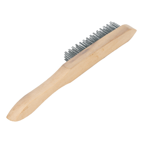 Щетка четырехрядная металлическая с деревянной ручкой Sparta по ценам производителя в Екатеринбурге с доставкой по всей России