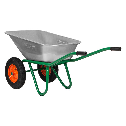 Тачка садово-строительная, 2-х колесная, усиленная, грузоподъемность 320 кг, объем 100 л Palisad по ценам производителя в Екатеринбурге с доставкой по всей России