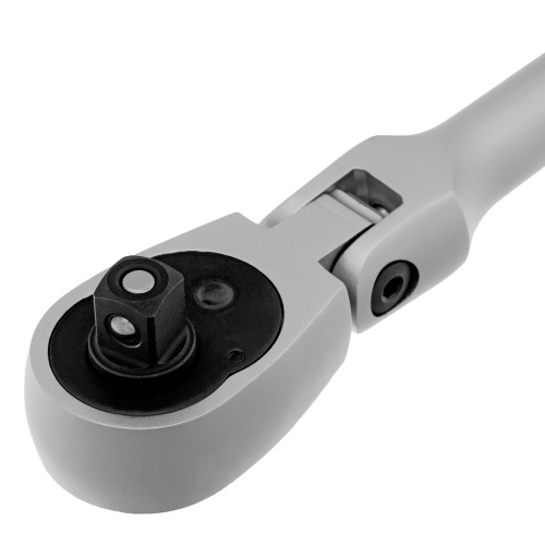 Ключ-трещотка шарнирный 3/8", СrV, 72 зуба, с быстрым сбросом, матовый хром Stels по ценам производителя в Екатеринбурге с доставкой по всей России