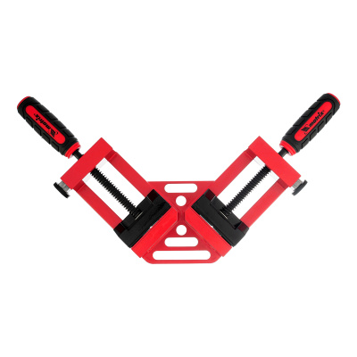 Струбцина угловая, быстрозажимная, 65/65 мм, двухкомпонентные обрезиненные рукоятки Matrix по ценам производителя в Екатеринбурге с доставкой по всей России