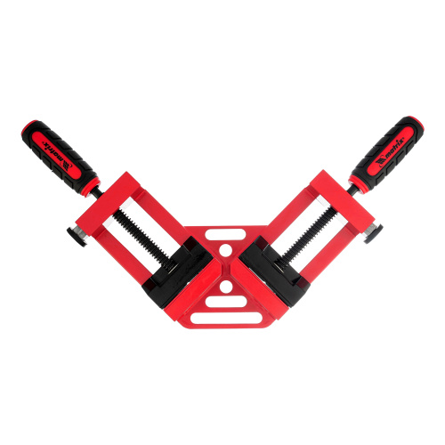 Струбцина угловая, быстрозажимная, 65/65 мм, двухкомпонентные обрезиненные рукоятки Matrix по ценам производителя в Екатеринбурге с доставкой по всей России