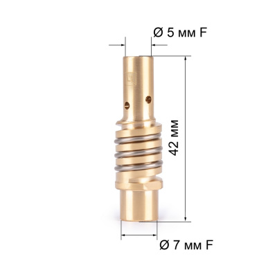 FoxWeld Диффузор газовый MIG-15 (002.0078/FВ0117, EP-15/MB-15, пр-во FoxWeld/КНР) купить в Москве с доставкой по всей России | ProtosMarket.ru