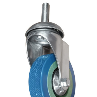 Аппаратная колесная опора с протектором на шинке SCtg 93 PVC по ценам производителя в Екатеринбурге с доставкой по всей России