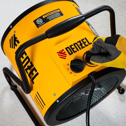 Тепловая пушка SFH-9000, 400 В, 850 м3/ч, вентилятор 3 режима, 6000/9000 Вт Denzel по ценам производителя в Екатеринбурге с доставкой по всей России