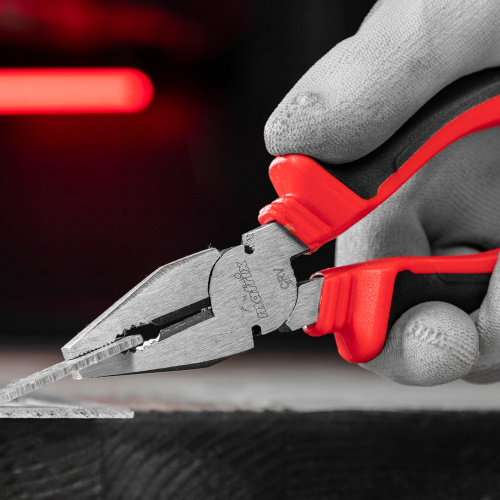 Плоскогубцы комбинированные, 160 мм, хром-ванадий, двухкомпонентные рукоятки Matrix по ценам производителя в Екатеринбурге с доставкой по всей России